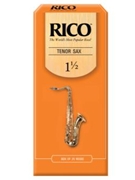Reed--tenor Sax Rico Regular - Strength 1 1/2 - Box Of 25 for Tenor Sax Reed