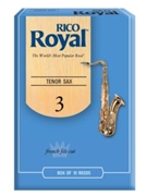 Reed--tenor Sax Rico Royal - Strength 3 - Box Of 10 for Tenor Sax Reed