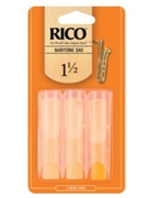 Reed--bari Sax Rico Regular - Strength 1 1/2 - 3-pack for Bari Sax Reed