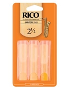 Reed--bari Sax Rico Regular - Strength 2 1/2 - 3-pack for Bari Sax Reed