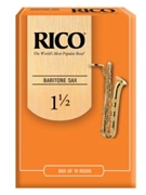 Reed--bari Sax Rico Regular - Strength 1 1/2 - Box Of 10 for Bari Sax Reed