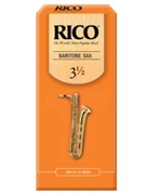 Reed--bari Sax Rico Regular - Strength 3 1/2 - Box Of 25 for Bari Sax Reed