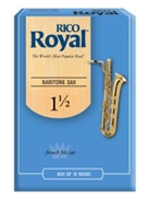 Reed--bari Sax Rico Royal - Strength 1 1/2 - Box Of 10 for Bari Sax Reed