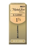 Reed--b-flat Clar Lurie Premium - Strength 1 1/2 - Box Of 5 for Bb Clarinet Reed