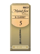 Reed--b-flat Clar Lurie Premium - Strength 5 - Box Of 5 for Bb Clarinet Reed