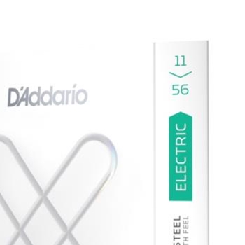 D'Addario XSE1156, XS Nickel Plated Steel, Med Top/X-Hvy Btm, 11-56