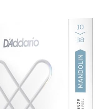 D'Addario 10-38 Light, XS Phosphor Bronze Mandolin Strings