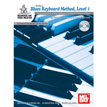 Blues Keyboard Method Level 1 Book/CD Set by Barrett David for