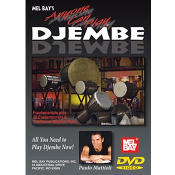 Anyone Can Play Djembe DVD by Mattioli Paulo for