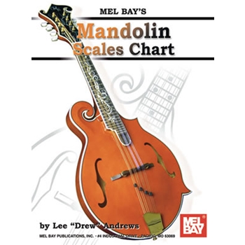 Mandolin Scales Chart by Andrews Lee for Mandolin M