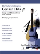 Guitarist's Progress Certain Hits 4 by Burden David for Guitar Met