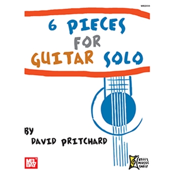 6 Pieces For Guitar Solo by Pritchard David for