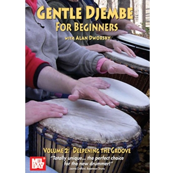 Gentle Djembe for Beginners Volume 2 DVD by Dworsky Alan for