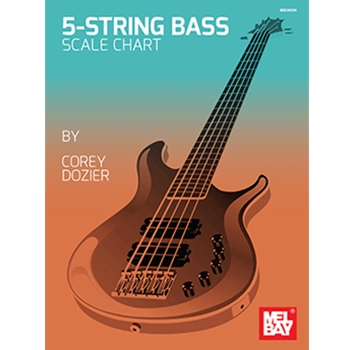 5-String Bass Scale Chart by Dozier Corey for Bass Guitar