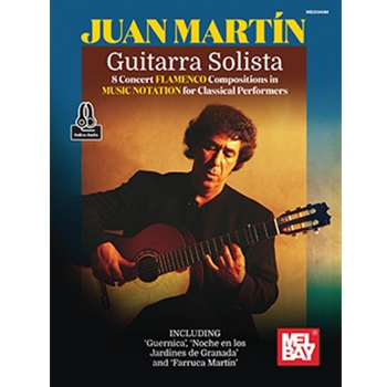 Guitarra Solista - 8 Concert Flamenco Compositions in Music Notation