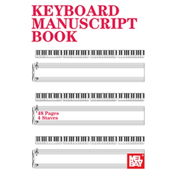Keyboard Manuscript Book
