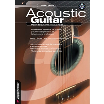 Acoustic Guitar French Edition Book/CD Set by Zehe Helmut for