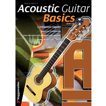 Acoustic Guitar Basics French Edition Book/CD Set by Wolf Georg for