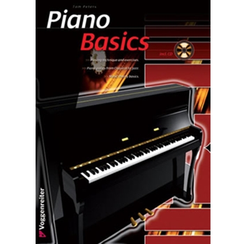 Piano Basics English Edition Book/CD Set by Peters Tom for