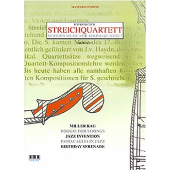 Modern Music for String Quartet by Schmitz Manfred for