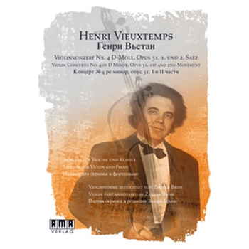 Henry Vieuxtemps Violin Concerto No .4 in D Minor, Opus 31 1st and 2nd Movement