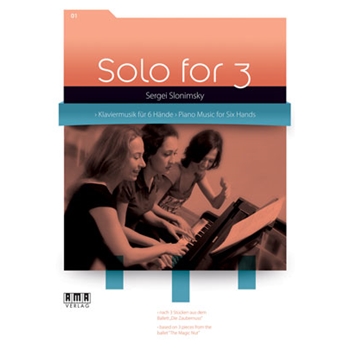 Solo for 3 Piano Vol 1 Music for 6 Hands Sergei Slonimsky