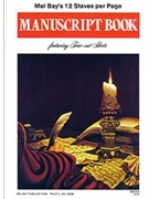 Mel Bay's 12 Stave Manuscript Book by for Manu Paper (12 Stave - Tear-out)