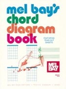 Mel Bay's Chord Diagram Book by for Tablature (12 Chord Line/5 Stav - Tear-out)