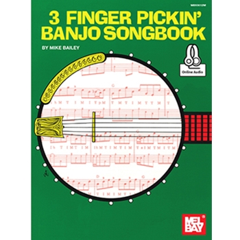 3 Finger Pickin' Banjo Songbook