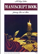 Mel Bay's Deluxe Manuscript Book by for Manu Paper (10 Stave - Tear-out)