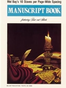 Mel Bay's 10 Stave Manuscript Book by for Manu Paper (10 Stave - Tear-out)