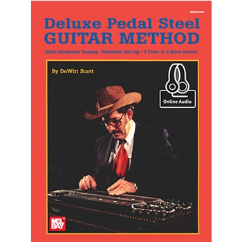 Deluxe Pedal Steel Guitar Method by Scott Dewitt for Book+OLA