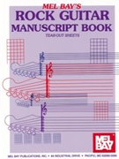 Rock Guitar Manuscript Book by for