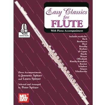 Easy Classics for Flute - with Piano Accompaniment