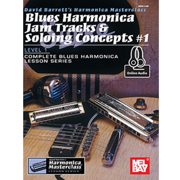 Blues Harmonica Jam Tracks & Soloing Concepts #1