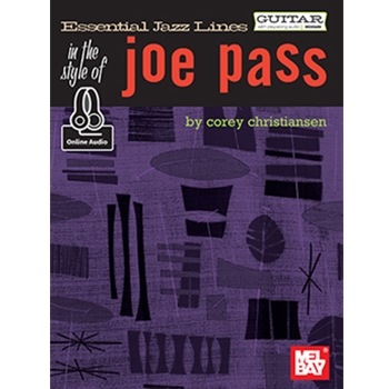 Essential Jazz Lines: In the Style of Joe Pass  - Guitar Edition