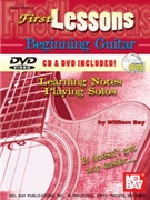First Lessons Beginning Guitar: Learn... by Bay William - Notes/solos - for Guitar Met