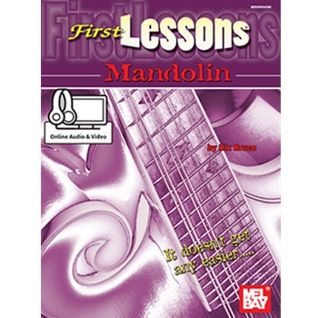 First Lessons - Mandolin by Bruce Dix for Book+OLAV