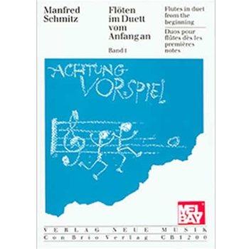 Flutes In Duet From The Beginning by Schmitz Manfred - Band 1 - for Flute Duet