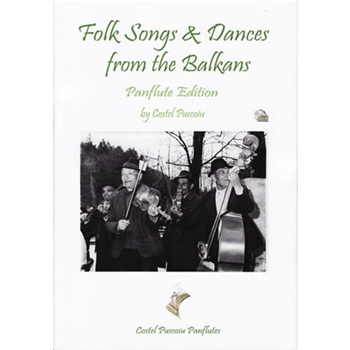 Folk Songs & Dances From The Balkans - Pan Flute Book/CD Set by Puscoiu Costel for