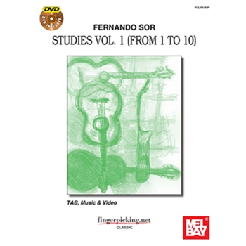 Fernando Sor: Studies Vol. 1 (from 1 to 10)