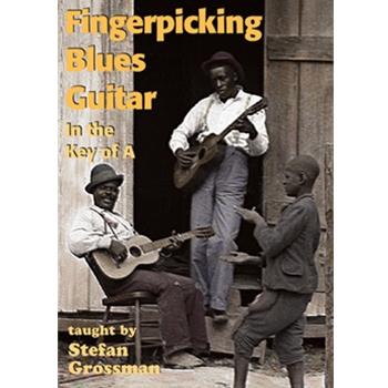 Fingerpicking Blues Guitar in the Key of A