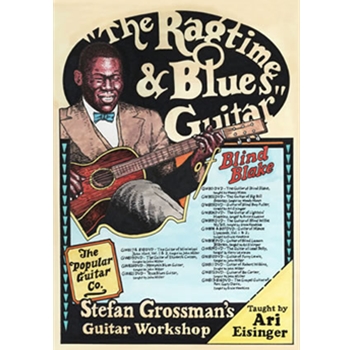 Ragtime & Blues Guitar of Blind Blake 2-DVD Set by Eisinger Ari for