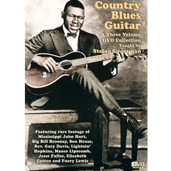 Country Blues Guitar 3-Volume DVD Set by Grossman Stefan for