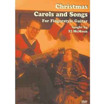 Christmas Carols and Songs for Fingerstyle Guitar DVD by McMeen El for