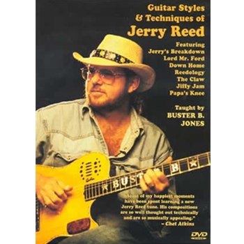 Guitar Styles & Techniques of Jerry Reed DVD by Jones Buster B for