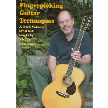 Fingerpicking Guitar Techniques 2-DVD Set by Grossman Stefan for