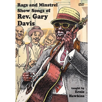 Rags and Minstrel Show Songs of Rev. Gary Davis 2-DVD Set by Davis Gary for
