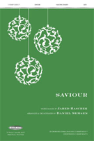 Saviour by Haschek Jared - Semsen Daniel - for SATB
