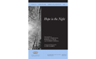 Hope In The Night by Lowrance/peck/newell - Duren Cliff - for SATB